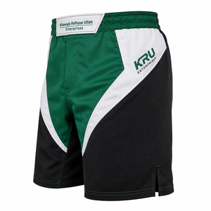 Shorts de MMA Personalizados al por Mayor para Hombre y Mujer, 100% Poliéster, Elásticos, Transpirables, de Secado Rápido, Ligeros, Sin Costuras, Corte Regular, Artes Marciales - Product Image 6