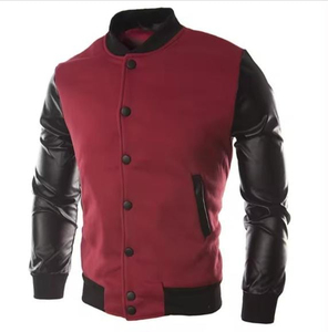 Chaqueta Varsity Casual de Invierno para Hombre, Diseño Personalizado a la Moda, 100% Algodón, Ligera y Sólida, a Bajo Precio - Product Image 5