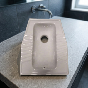 WC moderne Vistaar en céramique blanche, type Orissa, qualité supérieure pour l'exportation - Product Image 5
