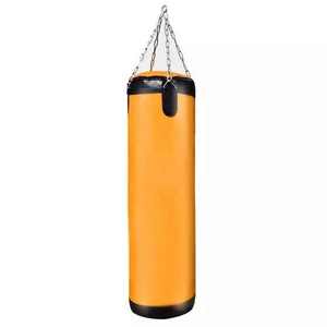 Custom Made Heavy Punching Bag Leather & PU Adjustable Height Durable at <b>Cheap</b> Price Best Selling Professional Logo Printed Fine - Product Image 1