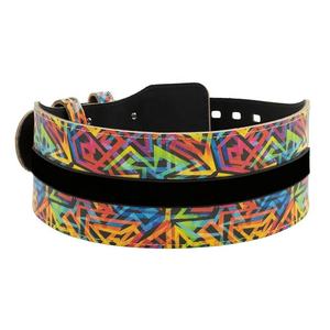 เข็มขัดยกน้ำหนักหนังแบบปรับได้สำหรับออกกำลังกายและความแข็งแรงทนทานทนทาน - Product Image 2