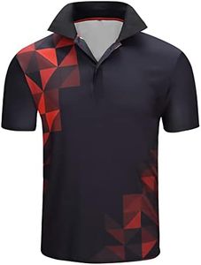 T-shirt polo homme 100 % polyester, prêt pour l'impression par sublimation, haute qualité, anti-boulochage, léger, pour l'entraînement sportif - Product Image 3