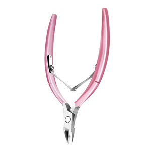 Coupe-ongles professionnel en acier inoxydable de qualité supérieure, à ouverture large et courbée, avec logo personnalisé, best-seller pour les salons de beauté et la manucure - Product Image 6