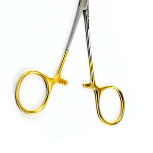 Portaagujas Tc Webster de 15 cm, Liso, Dorado, para Sutura Quirúrgica, Cirugía Dental, Tijeras, Pinzas, Acero Inoxidable - Product Image 3