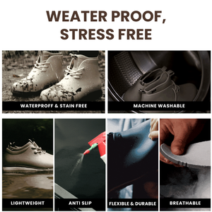 Rubber EVA Lightweight Waterproof Anti-Slip Closed Toe Stylish Outdoor Casual Ladies Winter <b>Shoes</b> for Spring Autumn Winter - Product Image 4