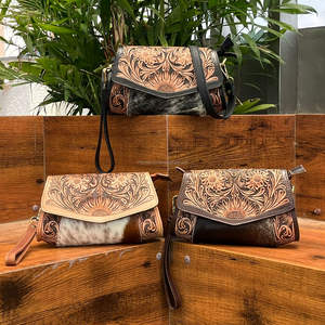 กระเป๋าถือใบเล็กสำหรับผู้หญิงหนังวัวแท้หรูหราทำจากหนังวัวแท้ผลิตตามสั่งผลิต2025 - Product Image 4