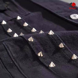 Ryan Pro Gear Nouveau design Gilet en jean unisexe sans manches écologique et tendance avec logo personnalisé Conception ODM OEM - Product Image 5