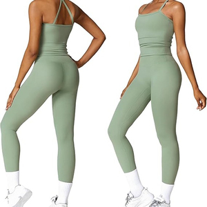 Fabricant sur mesure conçoit des leggings de yoga personnalisés pour femmes en spandex/nylon/polyester avec des tarifs directs d'usine et une approvisionnement mondial. - Product Image 2