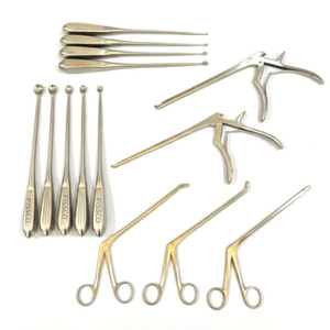 Pissco Laminectomy Instruments Set Of 14 Pcs Spinal Laminectomy Instrument Kit Lumbar Laminectomy Instruments Vertebral Set - Product Image 1