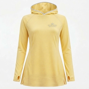 Latest Design <b>Islamic</b> Muslim Women's Adults Long Sleeve Modest Top <b>Swimwear</b> Breathable Swimming Top - Product Image 1