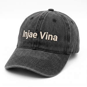 Gorra de Béisbol de Mezclilla Vintage Personalizada, Estilo Desgastado, Negra, con 6 Paneles, Logotipo Bordado, Ajustable, OEM, ODM, Venta al Por Mayor Directa de Fábrica - Product Image 2