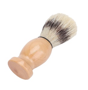Pinceau à raser Maclura en poils de blaireau pur avec manche en corne pour la toilettage masculin - Product Image 3