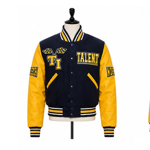 Fabricant de vestes universitaires personnalisées haut de gamme, vente en gros de vestes Letterman, broderie de logo personnalisée, patchs, vêtements OEM ODM - Product Image 2