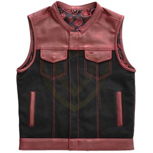 Premium Men's Leather <b>Vest</b> Genuine Leather Waistcoat Stylish Casual Fashion Wholesale Outerwear Men's Leather <b>Vest</b> - Product Image 1