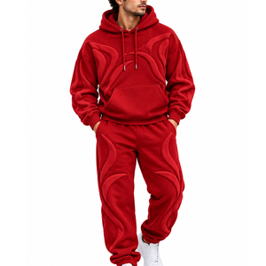 Fabricante de Conjuntos Deportivos Personalizados para Hombre, Conjuntos de Dos Piezas Estilo Urbano al por Mayor, OEM, ODM, Ropa de Marca Privada - Product Image 1