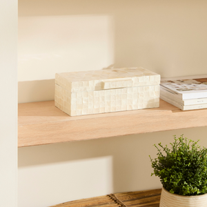 Handmade High End Mother of Pearl <b>Storage</b> <b>Box</b> Organizer Home <b>Decor</b> <b>Box</b> with Lid <b>for</b> Jewelry, Memories, Accessories - Product Image 3