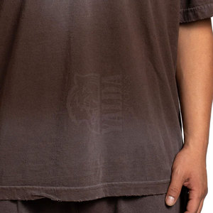 Servicio OEM, Camiseta Personalizada con Estampado Resistente al Sol para Hombre, 100% Algodón, Venta al Por Mayor a Bajo Precio, Camisetas de Moda - Product Image 5