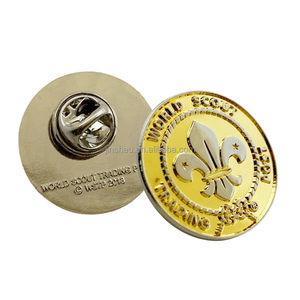 Broche personnalisée usine en vrac personnalisé national boy scout émail broches - Product Image 3