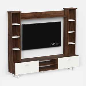 Mueble para TV de Madera Sintética Pinn, Mueble para Decodificador, Estantes para Libros, Decoración para Dormitorio o Sala de Estar - Product Image 1