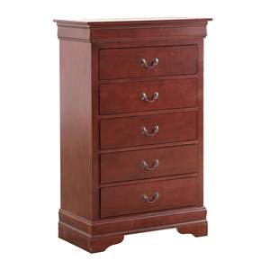 Glorioso mobili Louis Phillipe G02100-CH cassettiera ciliegio - Product Image 2