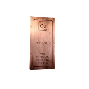 Medalla de Latón de 1 Libra - Diseño Ecológico Pulido de Elemento Químico Puro 999 con Certificado de Autenticidad, Metales Únicos - Product Image 2