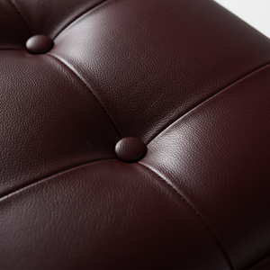 Tabouret de bar moderne en cuir PU sans dossier, tabouret de comptoir rembourré pour cuisine - Product Image 5