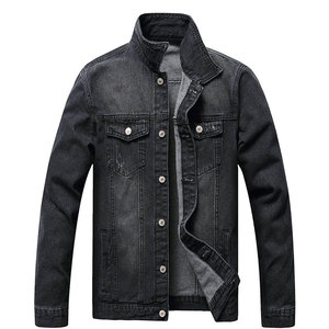 Chaqueta de invierno para hombre hecha de algodón con logotipo personalizado al por mayor, transpirable, para uso en exteriores, chaqueta de mezclilla para hombre para venta en línea. - Product Image 1