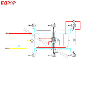 Phật sơn nhà máy bpw 9t 12t trục bán Trailer Nâng trục không khí mùa xuân hệ thống treo cho một hoặc hai hoặc ba trục với nâng - Product Image 6