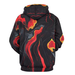 เสื้อฮู้ดผู้ชายสำหรับฤดูหนาว พิมพ์ลายแบบรีดร้อน ขายส่ง เสื้อฮู้ดสตรีทแวร์ขายดี ระบายอากาศได้ดี สีพื้น - Product Image 3