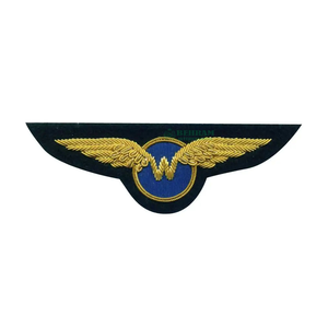 Écusson brodé personnalisé Ailes de Parachutiste, à coudre, en tissu perlé, pour vêtements, chapeaux, bérets, blazers et casquettes à visière - Product Image 2
