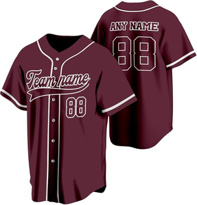 Uniforme de Béisbol Transpirable de Diseño OEM 2025, Uniforme Masculino de Moda al por Mayor con Logotipo Personalizado, 100% Poliéster - Product Image 4