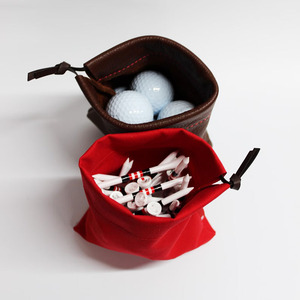 Étuis de luxe en cuir pour accessoires de golf, conçus pour les voyages haut de gamme et la commodité des tournois, à prix abordable. - Product Image 6