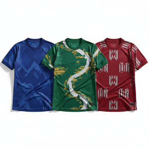 Conjunto Completo de Uniforme de Fútbol Personalizado 2025, Traje Deportivo de Fútbol, Equipación de Entrenamiento Unisex, Transpirable, Ligero y Corto - Product Image 1