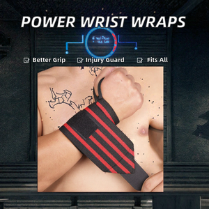 Adjustable <b>Wrist</b> Support <b>Straps</b> for Weightlifting Fitness Training Gym Workout Strength Exercise Sports Protection - Product Image 2