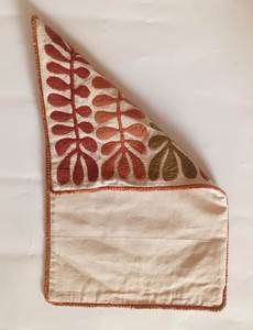 Embroidered Cotton <b>Linen</b> <b>Cushion</b> <b>Cover</b> Rectangle Bohemian Style Plant Pattern Home Decor - Product Image 2