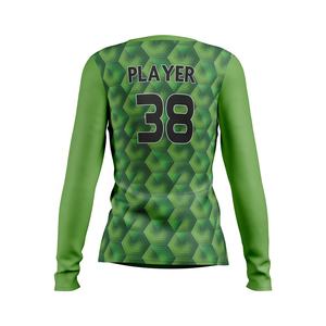 Camiseta de Béisbol Personalizada para Mujer, Transpirable, Talla Grande, Impresión Digital, 100% Poliéster, Nombre del Equipo Personalizado, Servicio OEM - Product Image 2
