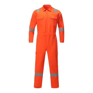 Combinaison de travail personnalisée, durable, coupe-vent, certifiée CE, en coton réfléchissant, haute visibilité, pour les travaux mécaniques, électriques et techniques - Product Image 1