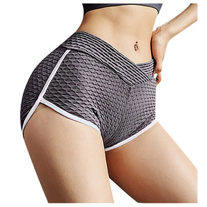 Short Deportivo Premium para Mujer con Textura de Panal de Abeja en Nailon/Poliéster y Spandex, Ideal para Sentadillas - Product Image 1