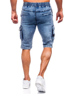 Últimos pantalones cortos de mezclilla para hombre, estilo casual, ajustados, lavados, de verano, de mezclilla delgada para hombre - Product Image 5