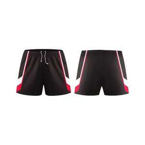 Shorts de rugby unisexes personnalisés, impression par sublimation bicolore, shorts de football respirants pour adultes - Product Image 2