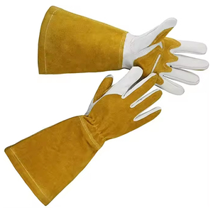 Custom Design Cowhide Split Leather Tig Welding <b>Gloves</b> Industrial Construction Welder <b>Gloves</b> Safety Work <b>Gloves</b> For Welding - Product Image 4