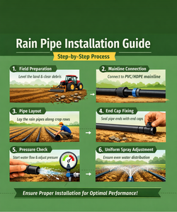 Tuyau d'irrigation durable de 100 mètres, 32 mm, en HDPE pour l'agriculture, tuyau de pulvérisation pour l'agriculture au meilleur prix auprès d'un fournisseur indien - Product Image 3