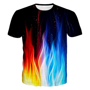 เสื้อยืดออกกำลังกายผู้ชายแบบสั่งทำพิเศษ เนื้อผ้าทอ ระบายอากาศ แห้งเร็ว พิมพ์ลาย แขนสั้น - Product Image 5