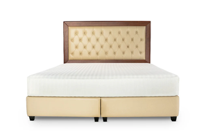 Cama de lujo con base de madera de alta calidad, hecha a mano, con pie de cama, de madera maciza tallada, tamaño King, para dormitorio. - Product Image 5