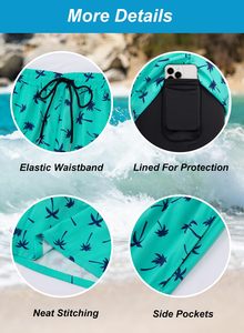 High Quality Above the Knee 5 Inch Inseam 6 Inseam Mens Basketball Polyester Sublimation Double <b>Layer</b> Custom Camo Mesh Shorts - Product Image 4