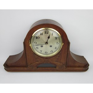 Horloge de bureau en bois écologique, style traditionnel et moderne, mouvement à quartz, affichage à aiguilles, sonnerie silencieuse toutes heures, décorative - Product Image 4
