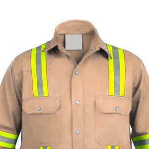 2026 Workwear Long Sleeve Reflective Construction Industrial Shirt Breathable <b>Waterproof</b> And Excellent Safety <b>Work</b> - Product Image 5