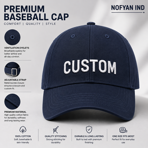 Fabricant de casquettes de baseball personnalisées, broderie de qualité supérieure, casquettes snapback en gros, casquettes de sport à 5 panneaux, logo personnalisé, fournisseur d'usine OEM - Product Image 1
