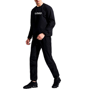 Combinaison de sauna pour hommes, ensemble de sport respirant pour la transpiration, tenue de fitness pour la course et l'exercice, fournisseur OEM ODM avec logo personnalisé - Product Image 6