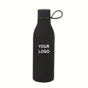 Customized Portable Sports <b>Small</b> Mouth Home Gift 500ml 304 Stainless Steel Vacuum <b>Bottle</b> with Rope - Product Image 1